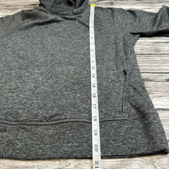 Old Navy Active Women Cozecore Cropped Scuba Hoodie Grey Gray S SM Small ST TALL - Picture 15 of 16